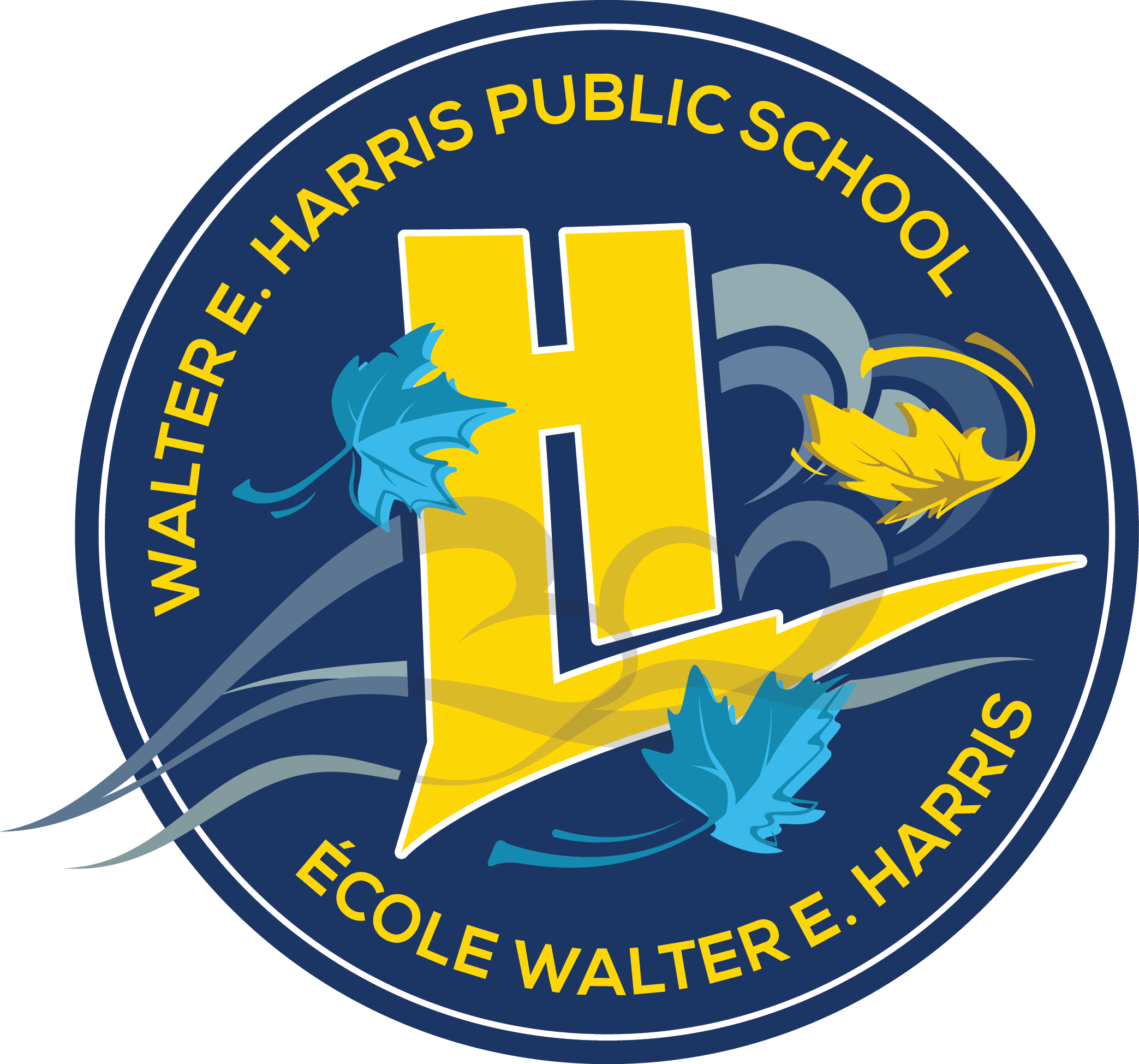 Walter E. Harris Public School logo